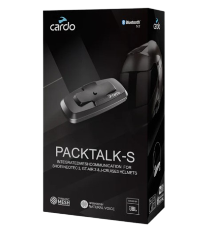 Cardo Packtalk-S - kypäräpuhelin SHOEI G3 kypäriin
